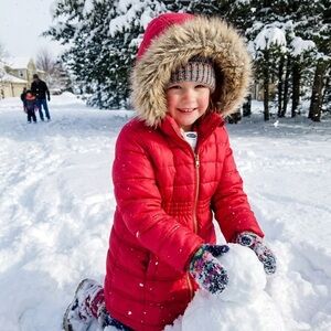 Old Navy Kids Fuchsia Puffer Jacket